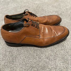 Kenneth Cole Tan Oxford Shoes Size Mens 9.5